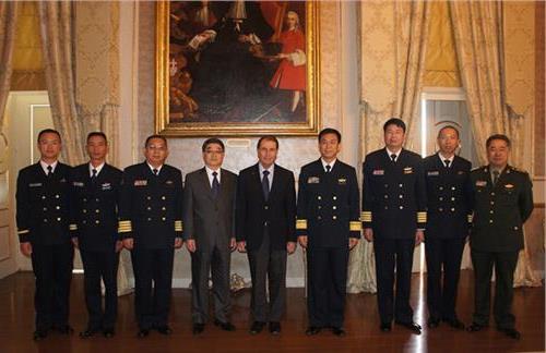 马耳他总统接见到访中国护航编队李晓岩少将一行