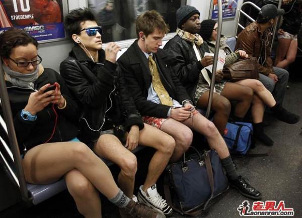 全球不穿裤子乘地铁达人盘点【图】