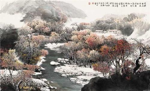 >王中年中国山水画欣赏