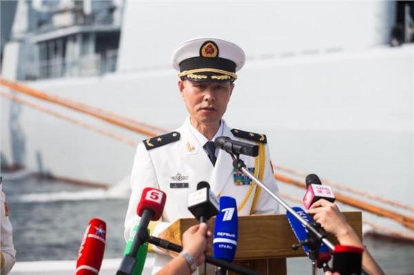 >海军段昭显中将 中国海军副参谋长:中俄海上联演将朝4个方向拓展