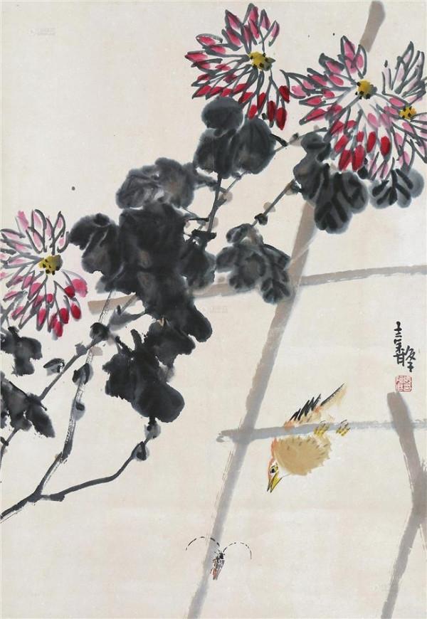 张继馨先生与他的花鸟画艺术创作