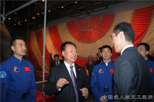 沙海林访问香港 中国载人航天代表团访问香港