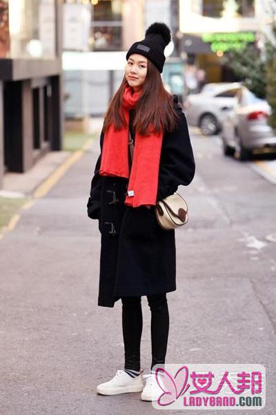 韩国美女街拍 冬季这样穿才养眼