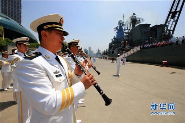 海军副司令员蒋伟烈 中国海军副司令员:中俄联演提高了“三种能力”
