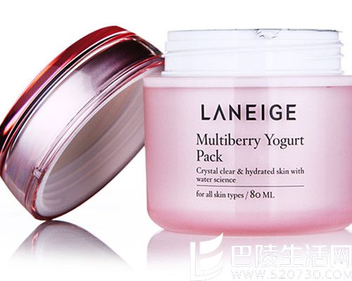 兰芝草莓酸奶面膜的使用方法, 兰芝草莓酸奶面膜的功效介绍