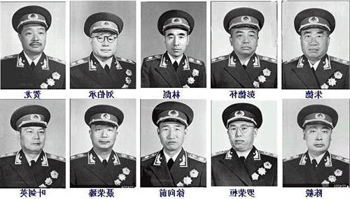 1967年邓岳军长 1955年共军授衔 军长名单
