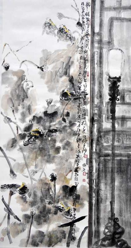 吴铭画家 黄山市画家吴铭两项作品获得全国中国画展最高奖