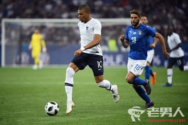 法国队3-1意大利 登贝莱世界波破门