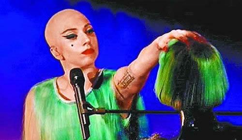 Gaga：不红不可怕，秃头最可怕