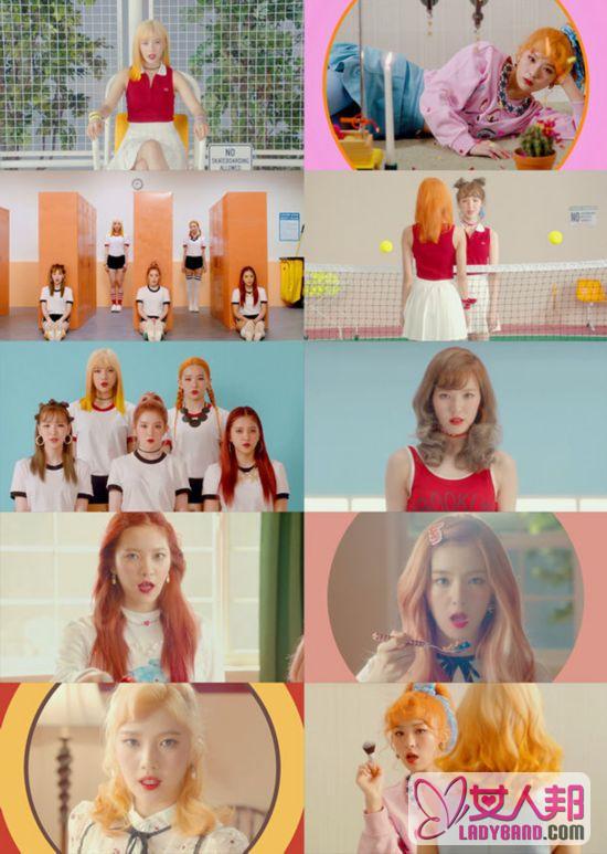 >Red Velvet携新专辑回归 主打曲《俄罗斯转盘》MV公开