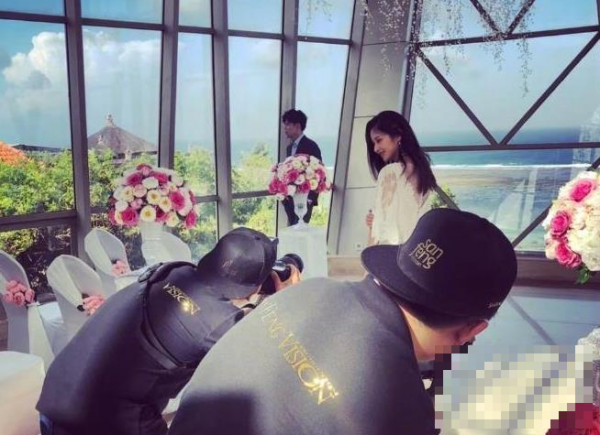 付辛博颖儿婚礼现场疑似被曝光！ 网友：真的是太唯美浪漫了！