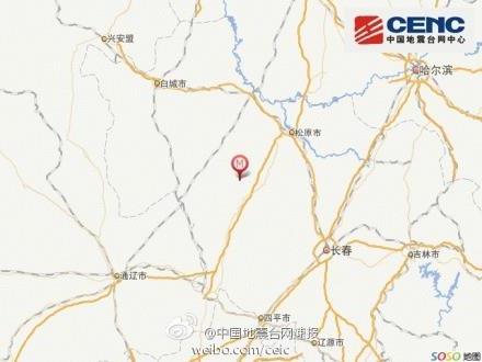 >吉林松原地震最新消息:12月8日发生4 3级地震 地震总数超712次