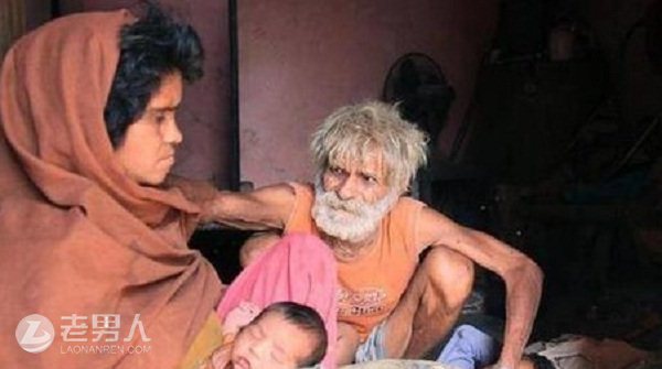 老当益壮 96岁高龄印度老汉连续生两儿子