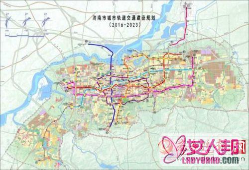 济南城市轨道M1、M2、M3、 M4、与R1、R2、R3详细站点  M线与R线的区别(图)