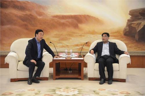 中国石化戴厚良 国电集团会见中石化高级副总裁戴厚良