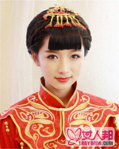 >中式复古新娘发型 完美诠释中国风