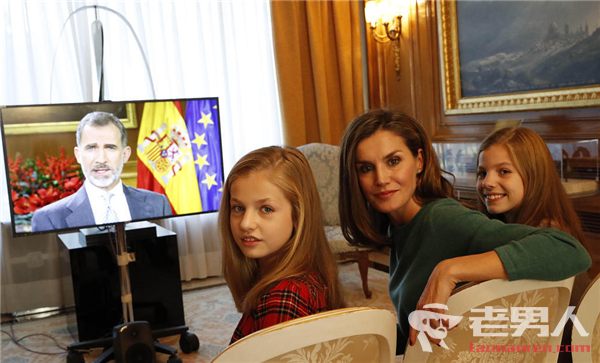 >西班牙国王迎来50岁生日 王室发布一系列家庭照
