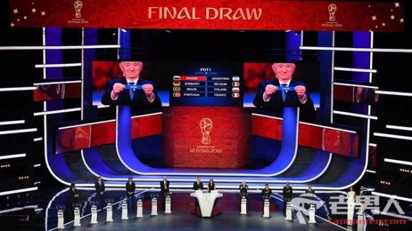 >2018年世界杯小组抽签结果揭晓：西葡同组 英格兰遭遇比利时