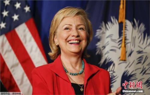 >希拉里·克林顿第20次当选全美最受尊敬女性