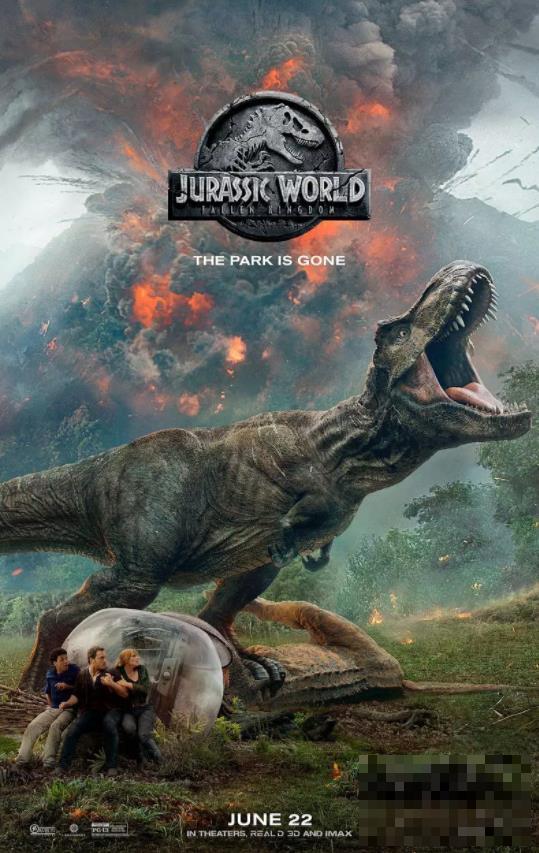 >《侏罗纪世界2》定档6月15日，比北美提前一周上映《侏罗纪世界2》定档6月15日，比北美提前一周上映