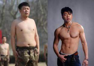 杜海涛变成肌肉男啦！ 盘点“瘦”若两人的明星