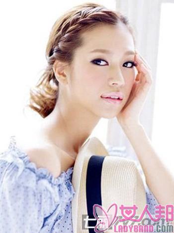 2011冬季韩式编发发型 OL气质的妩媚甜姐范