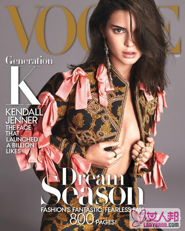 >【时装片】肯豆拿下自己的首个《Vogue》封面，结果卡戴珊家族竟然这样对她！