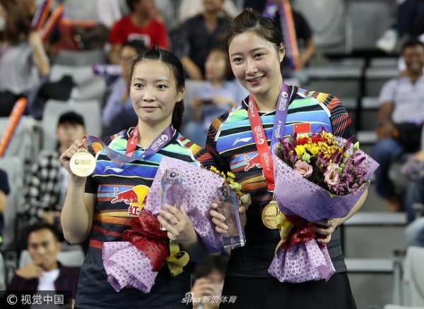 韩羽球赛黄雅琼于小含女双登顶 国羽得1冠1亚