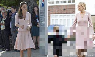乔治小王子开学当日 校长女士的穿衣有点类似凯特王妃