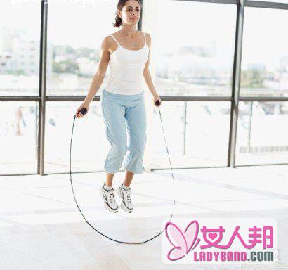 跑绳能减肥吗 正确跳绳提高瘦身动力
