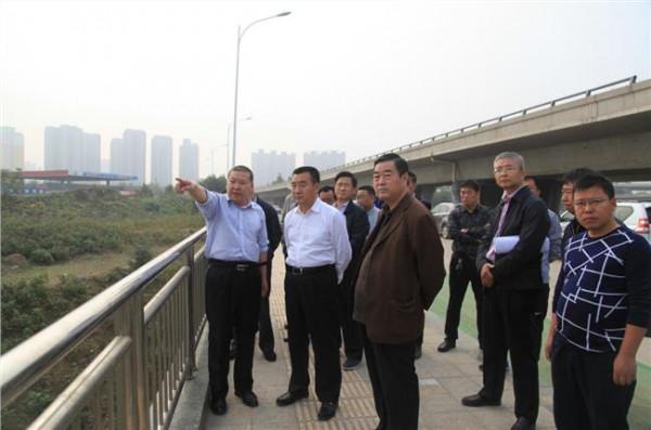 杨福平贾鲁河 杨福平副市长调研贾鲁河综合治理工程进展情况