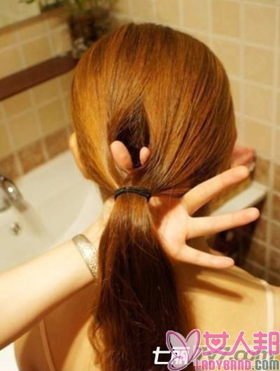 简单的盘发方法步骤教学 一分钟盘出唯美韩式发型