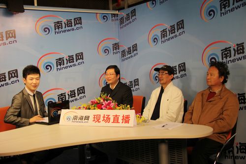 陈铁军海南 海南旅游委副主任陈铁军做客南海网谈线路产品创新