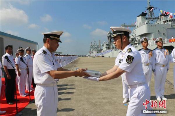 南海舰队司令员魏刚 南海舰队原副司令员王长江升任北部战区副司令员