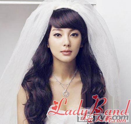 >2011时尚非主流新娘发型 韩式新娘发型扎法打造梦幻唯美婚礼