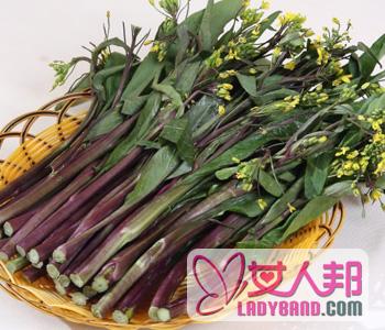 【红菜苔】红菜苔的营养价值_红菜苔的食用价值