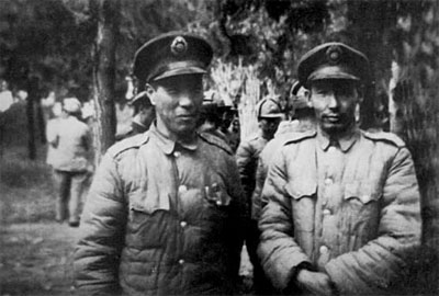>何基沣张克侠 1948年12月10日 毛泽东、朱德电贺何基沣、张克侠起义