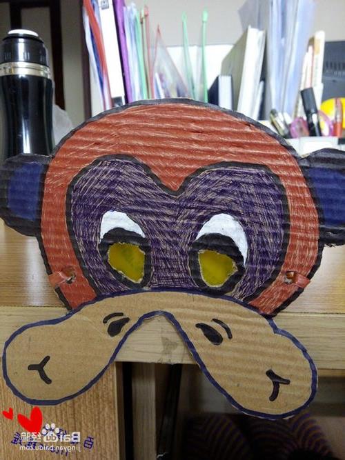 >【猴子的面具怎么做？】猴子面具制作 手工制作猴子面具图片