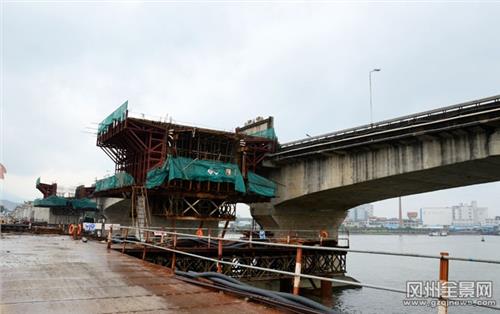 >李文达大桥和大鳌特大桥施工进展顺利