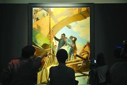 >中华艺术宫首个国际大展 87幅顶级珍品参加展览