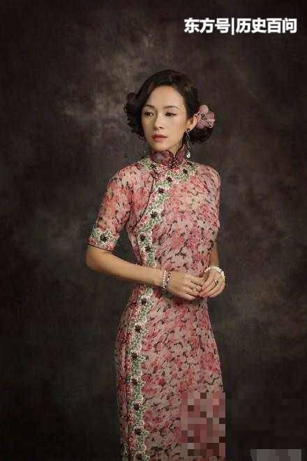 38岁章子怡再演《胭脂扣》穿旗袍尽显女神气质，演绎复古女人味！