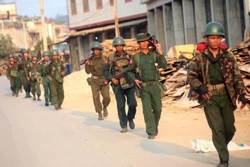 缅甸军方称果敢彭家声武装出现中国籍雇佣兵