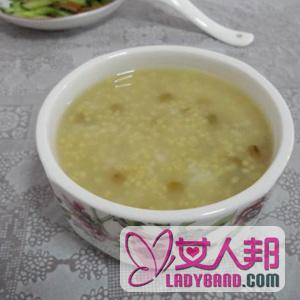 【小米绿豆粥】小米绿豆粥的功效_小米绿豆粥的做法