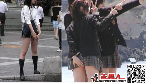 日本高中生超短裙最短的地区排行 最短仅够遮臀【图】