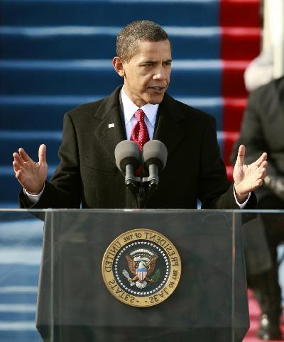 贝拉克奥巴马 第44任美国总统贝拉克·奥巴马就职演说