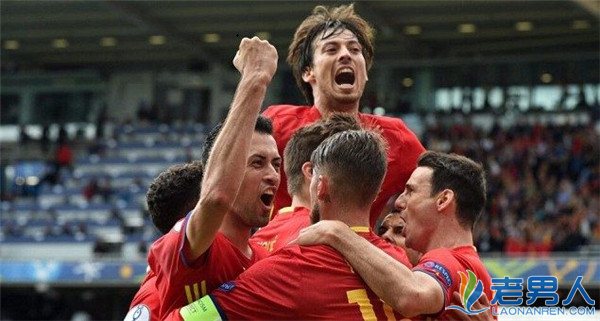 >欧洲杯D组小组赛小白助攻皮克头球绝杀 西班牙1-0捷克