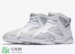 air jordan 7 pure platinum多少钱？AJ7白银配色专柜价格