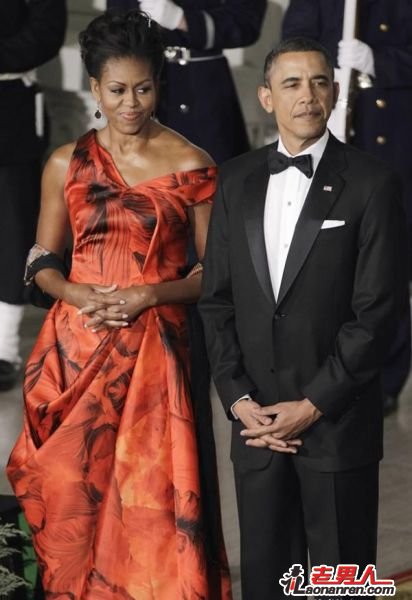 奥巴马夫人米歇尔的十大惊艳礼服【组图】