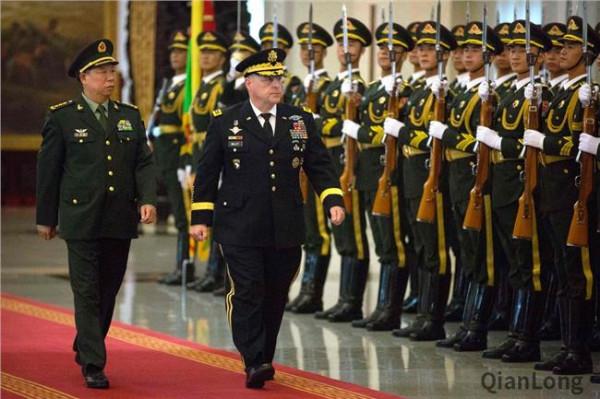 李作成陆军司令 中国陆军司令员李作成首次接待外军领导人 选巴参谋长另