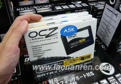 OCZ制Vertex Turbo高端SSD在日本秋叶原上市【组图】